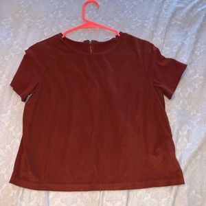 Burnt orange T-shirt